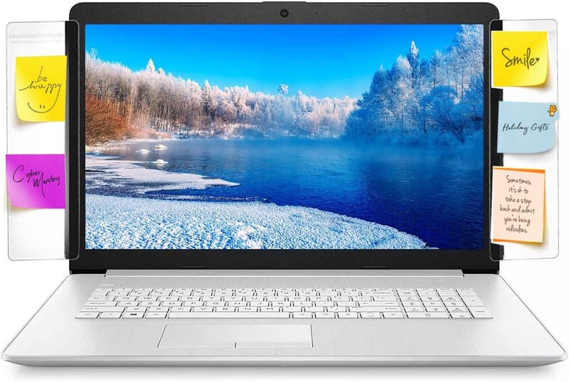 Yocoolfun 2pc 8" Laptop Notebook Memo Board Sticky Note Holder for 14"-17" Notebook PC Side Panels - Image 1